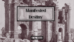 Руины здания с колоннами. Manifested Destiny / A. A. Voigt