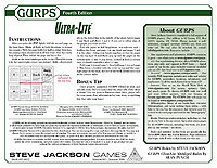 GURPS Ultra-Lite first page