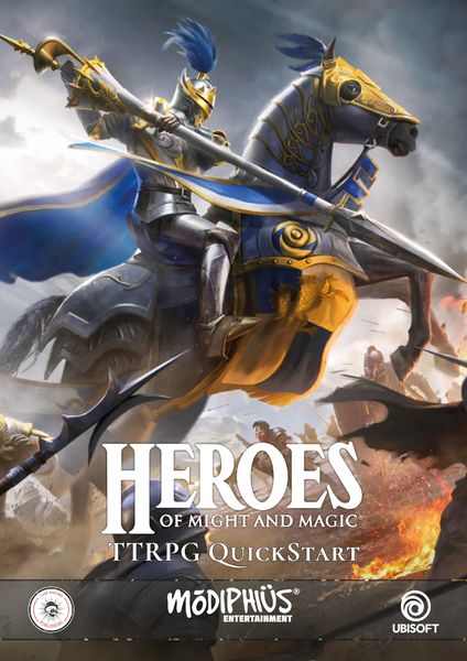 Файл:Обложка Heroes of Might and Magic TTRPG Quickstart.jpg