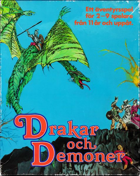 Файл:Обложка коробки Drakar och Demoner 1982 года.jpg